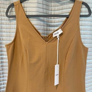 Camel Jumpsuit NWT
